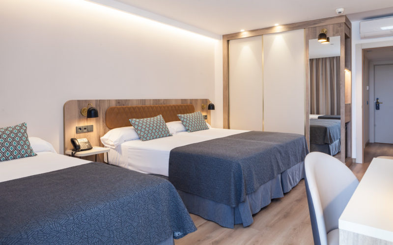 Discover the rooms of the Hotel Presidente - Hoteles Benidorm