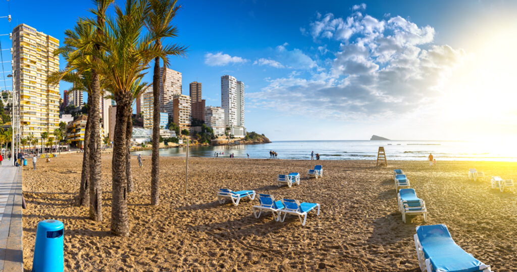 Playas de Benidorm: Playa de Levante