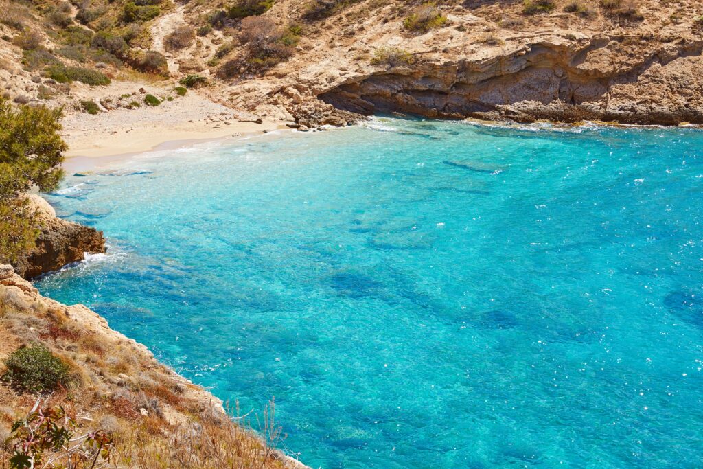 Playas de Benidorm: Cala del Tio Ximo