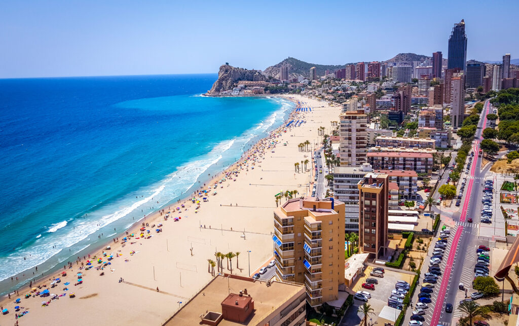 Playas de Benidorm: Playa de Poniente