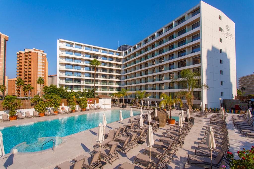 Hoteles con piscina climatizada en Benidorm