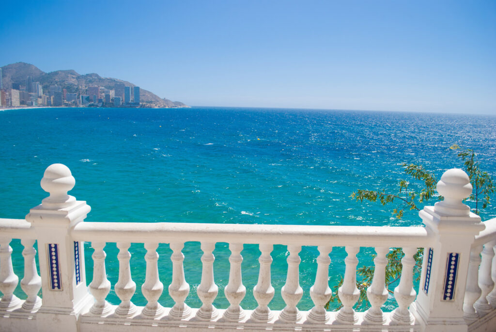 Balcón del Mediterráneo en Benidorm.