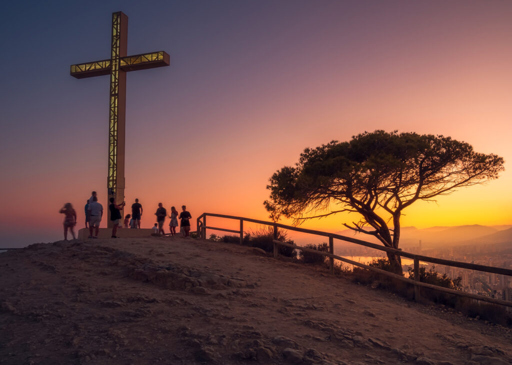 Mirador de la Cruz en Benidorm.