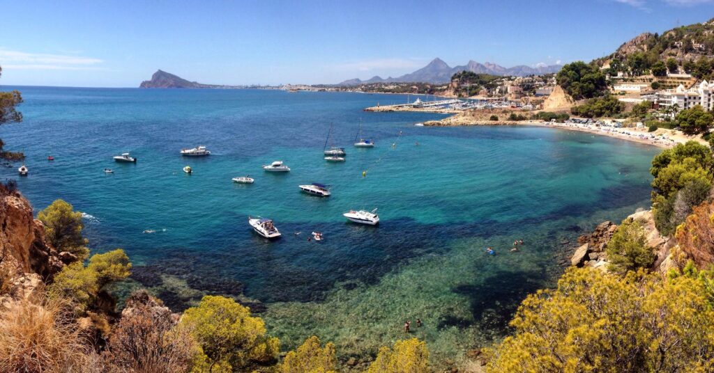 Cala Mascarat en Altea.