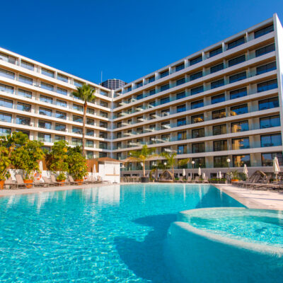 Panorámica del Hotel Presidente.