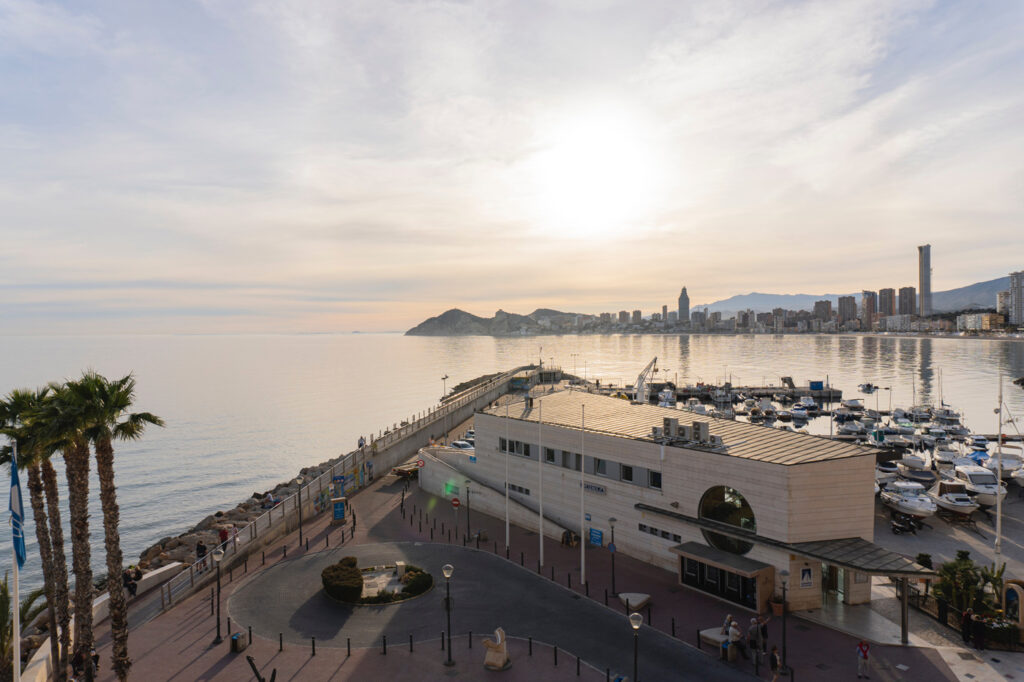 Puerto de Benidorm.