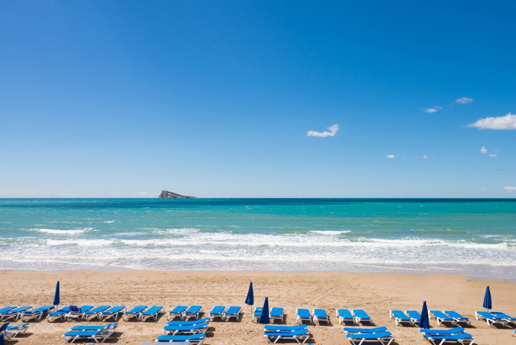 Playa de Benidorm.