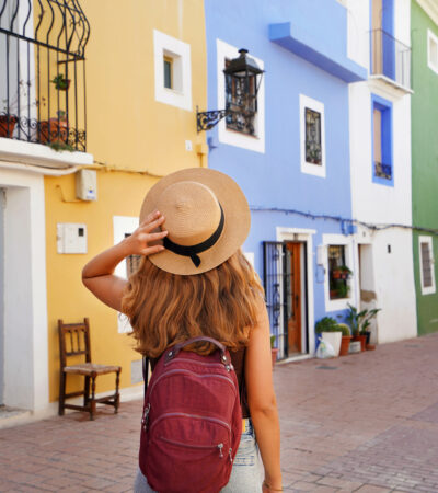 Paseando por el casco antiguo de Villajoyosa.
