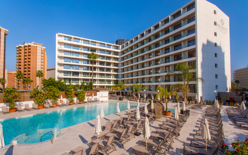 Piscina del Hotel Presidente.