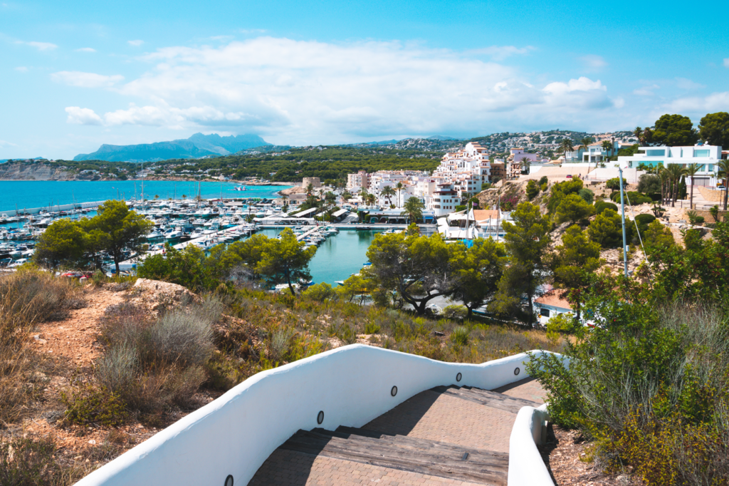 Panorámica de Moraira.