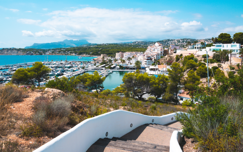 Panorámica de Moraira.