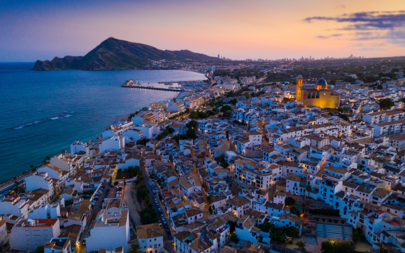 Panorámica de Altea.