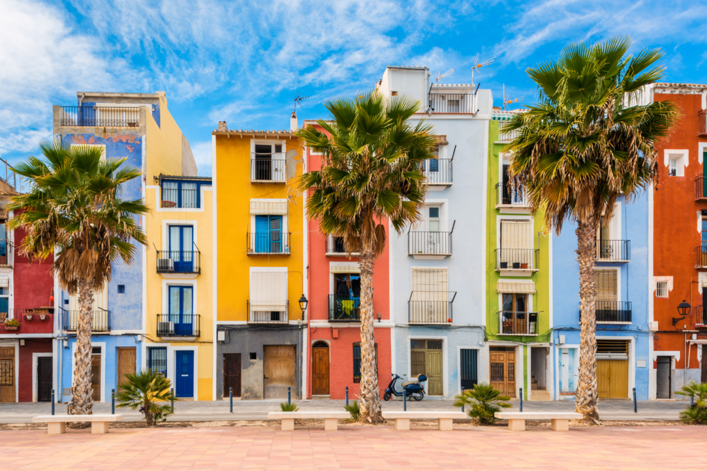 Paseo marítimo de Villajoyosa.